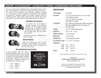 Fender Acoustasonic-UltraLight-Stereo-Loudspeaker - Owners Manual 